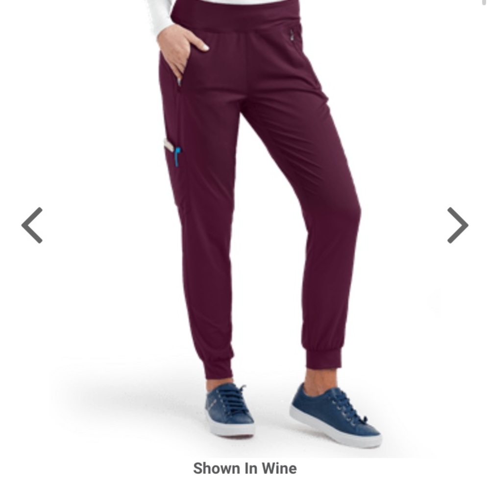 Healing hands purple label scrubs